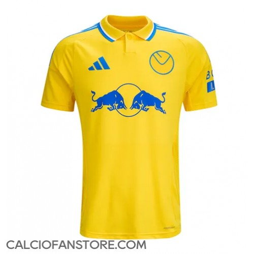 Maglia Calcio Leeds United Seconda Divisa 2024-25 Manica Corta